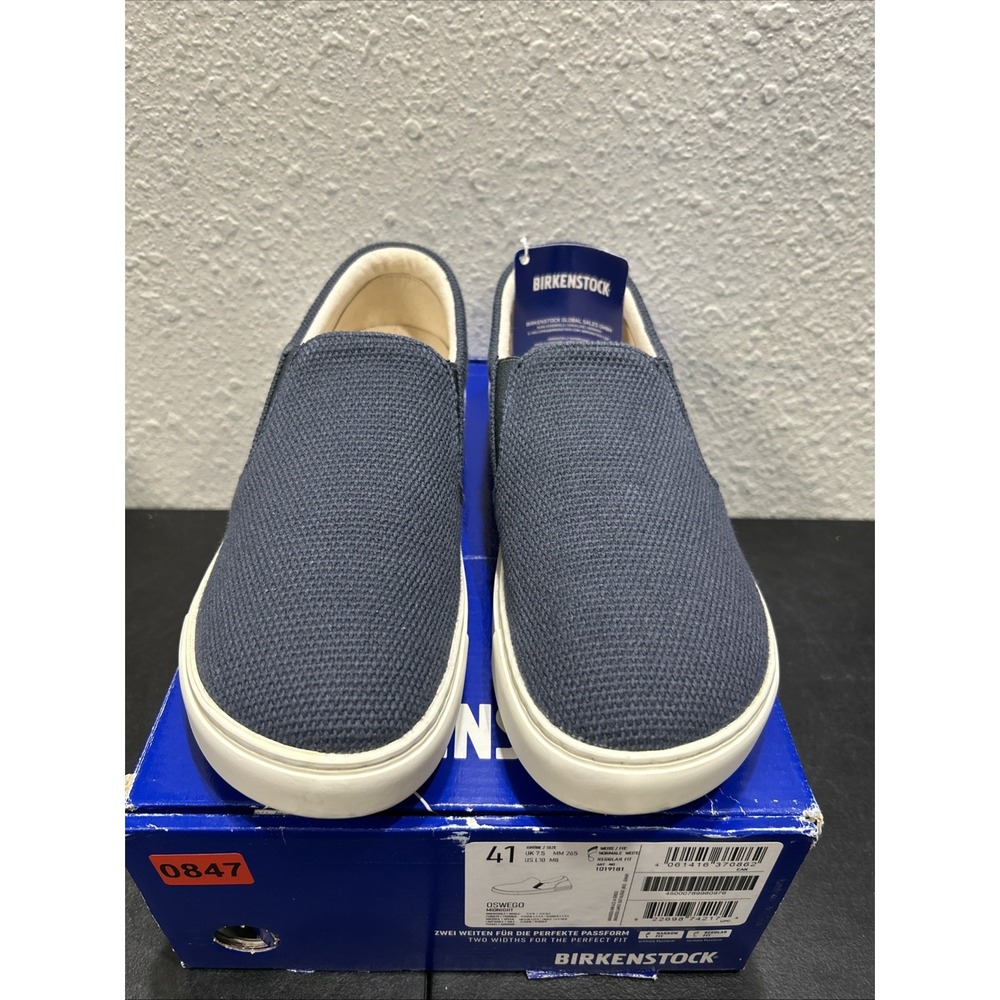 Birkenstock Oswego Textile Suede Midnight EU 41 US L10 M8 Unisex